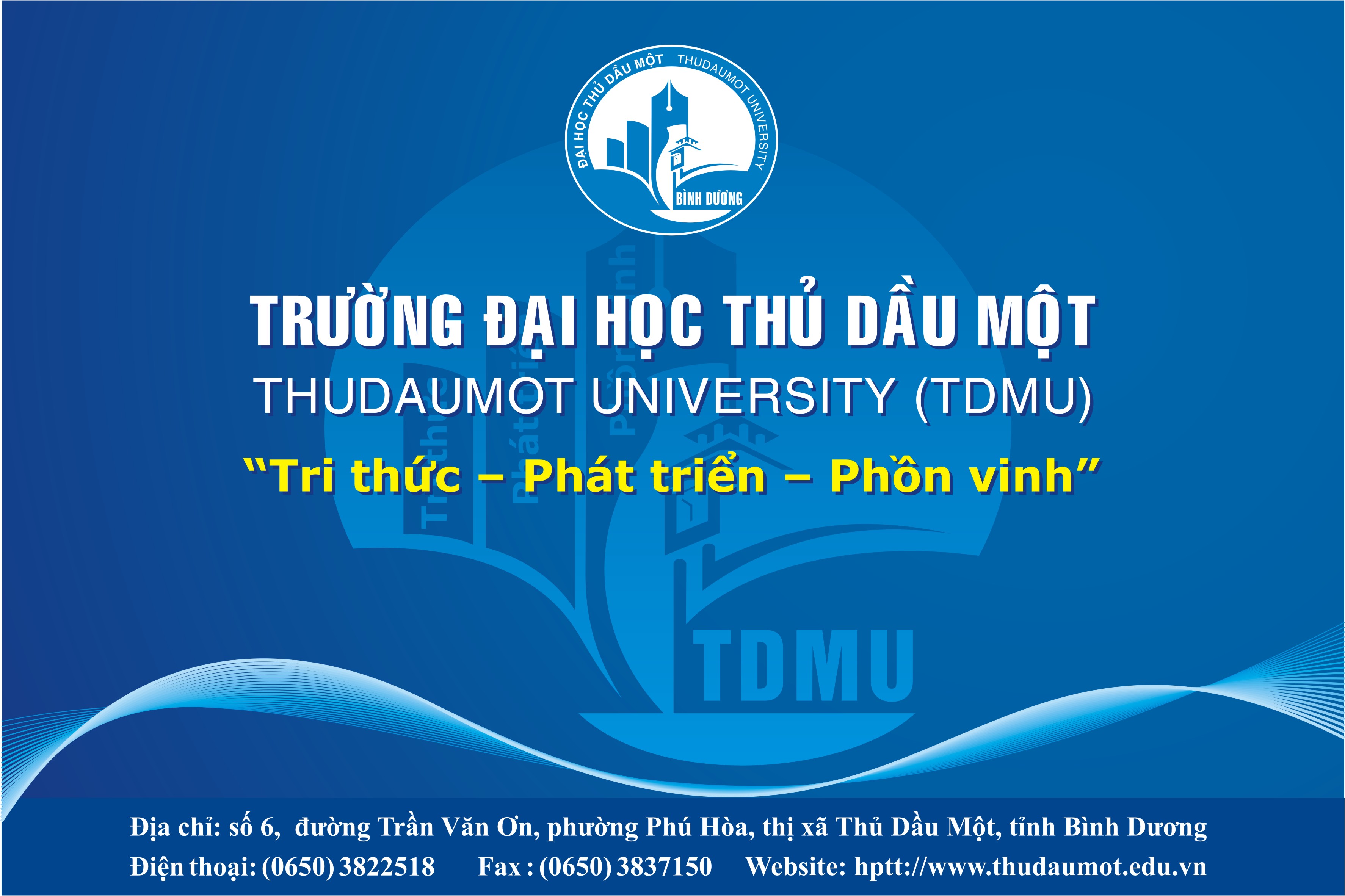 	 CÔNG TRÌNH ÂM THANH - ÁNH SÁNG CHO TRƯỜNG ĐẠI HỌC THỦ DẦU MỘT